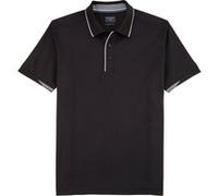 OLYMP Herren Polo 540172 Interlock Regular Fit schwarz, S