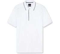 OLYMP Casual Wirk Poloshirt Herren, Weiß, Kurzarm, M (54017200M)