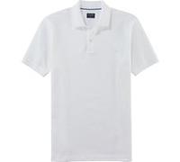 OLYMP Herren Polo-Shirt Kurzarm Casual.Wirk,Pikee,984 Casual Circular Knit Regular fit,99 Weiss 00,M