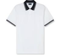 OLYMP Casual Wirk Poloshirt Herren, Weiß, Kurzarm, S (54115200S)