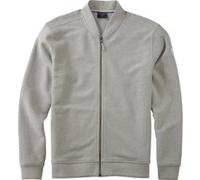 OLYMP Casual Regular Fit Sweatjacke hellgrau, Einfarbig