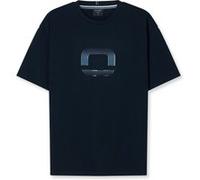 OLYMP Casual Wirk T-Shirt Herren, Blau, Kurzarm, M (56021218M)