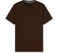 OLYMP Casual Wirk T-Shirt Herren, Braun, Kurzarm, L (56035228L)