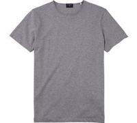 T-Shirt OLYMP "Casual", Herren, Gr. XL, grau (silbergrau), Jersey, Obermaterial: 95% Baumwolle, 5% Elasthan, casual, Basic, Rundhals, Kurzarm, Shirts (88056135-XL) silbergrau