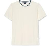 T-Shirt OLYMP, Damen, Gr. M, sanftes weiß, Jersey, Obermaterial: 70% Baumwolle, 30% Leinen, regular fit normal, Rundhals, Shirts T-Shirt, regular fit, Rundhals, casual (32447932-M) sanftes weiß