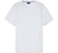 OLYMP Casual Regular Fit T-Shirt Rundhals weiss, Einfarbig