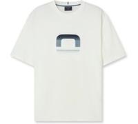 OLYMP Casual Regular Fit T-Shirt Rundhals ecru, Bedruckt