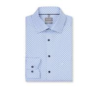 Businesshemd OLYMP "OLYMP Luxor, comfort fit, New Kent", Herren, Gr. 41, Normaler Arm, bleu, 100% Baumwolle, Hemden (55984069-41) bleu