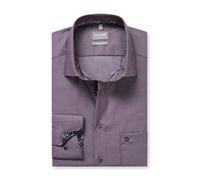OLYMP - Comfort Fit: Businesshemd violet - Gr. - 48