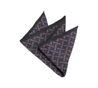 OLYMP Einstecktuch aubergine, Gemustert