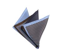 OLYMP Einstecktuch bleu, Gepunktet