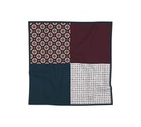 OLYMP Einstecktuch bordeaux, Gemustert