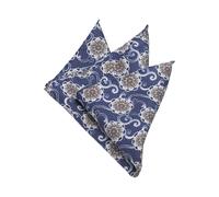 OLYMP Einstecktuch braun, Paisley