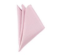 OLYMP Einstecktuch Herren Seide rosa gemustert, One Size