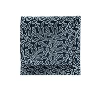 OLYMP Einstecktuch marine, Bedruckt