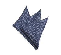 OLYMP Einstecktuch marine, Gemustert