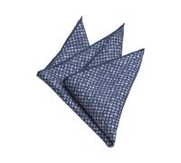 OLYMP Einstecktuch marine, Gemustert