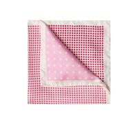 OLYMP Einstecktuch pink, Gemustert