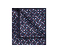 OLYMP Einstecktuch rauchblau, Gemustert