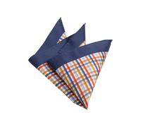 OLYMP Einstecktuch rot/blau/gelb, Kariert