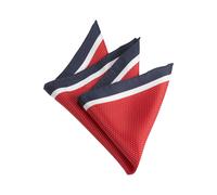 OLYMP Einstecktuch rot, Einfarbig