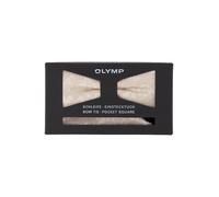 OLYMP Einstecktuch + Schleife Herren beige, One Size