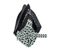 OLYMP Einstecktuch + Schleife Herren grün, One Size