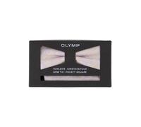 OLYMP Set Fliege, Einstecktuch violett, Bedruckt