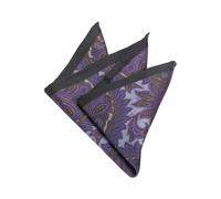 OLYMP Einstecktuch viola, Gemustert