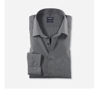 OLYMP FIL Á FIL LANGARM HEMD MODERN FIT MITTELGRAU - 43 - XL