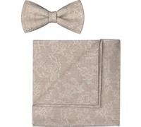 OLYMP Einstecktuch + Schleife Herren beige, One Size