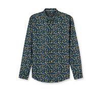 Langarmhemd OLYMP "OLYMP Casual, regular fit, Kent", Herren, Gr. XL, Normaler Arm, marine, 100% Baumwolle, Hemden (76292240-XL) marine