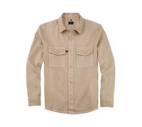 Casual Fit Hemdjacke mit Brustpattentaschen XL men Sand