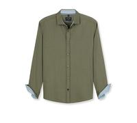 OLYMP Hemd "Casual" - Regular fit - in Grün - Größe XXL | Herren Plussize