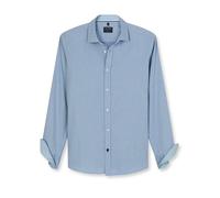 OLYMP Hemd "Casual" - Regular fit - in Hellblau - Größe L | Herren Plussize