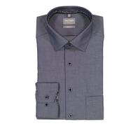 OLYMP Hemd Comfort Fit – Langarm Baumwolle, Blau, Herren Gr. 44