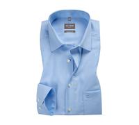 OLYMP Luxor, Bügelfreies Business Hemd, comfort fit, Blau, Kent, 44 (0725641044)