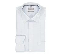 OLYMP Herren Oberhemd Langarm 106214,Einfarbig,466 Comfort Fit 20,New Kent,bleu 11,44