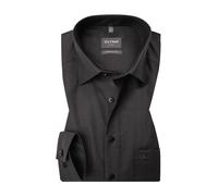 OLYMP Hemd Herren Comfort Fit Langarm Baumwolle grau, 42