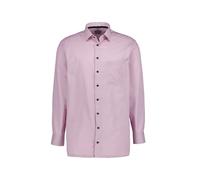 Businesshemd OLYMP "OLYMP Luxor, comfort fit, New Kent", Herren, Gr. 45, Normaler Arm, mauve, 100% Baumwolle, Hemden (98949911-45) mauve