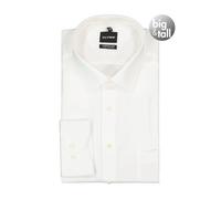 OLYMP Hemd Herren Comfort Fit Langarm Baumwolle Weiß, 46
