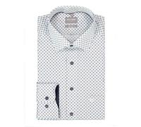 OLYMP Hemd Herren Comfort Fit Langarm Kent-Kragen Baumwolle mehrfarbig, 44