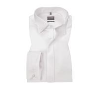 OLYMP Hemd Herren Comfort Fit Umschlagmanschetten Baumwolle weiß, 48