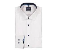 OLYMP Hemd Herren Extra langer Arm Baumwolle weiß, 40