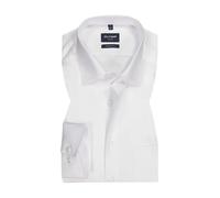 Olymp Modern Fit Hemd Super Langer Arm Popeline Weiß 0300/72/00 Al 72, Größe: 39