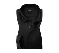 OLYMP Hemd Herren Extra Slim Fit Extralang 69 cm,Extra langer Arm Baumwoll-Stretch schwarz, 42