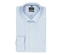 OLYMP Hemd Herren Extra Slim Fit Langarm Baumwoll-Stretch blau, 40