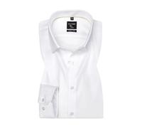 OLYMP Herren Oberhemd Langarm No.Six,Twill,super Slim,Urban Kent,Weiss 00,36