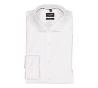 OLYMP Hemd Herren Extra Slim Fit Langarm Baumwoll-Stretch weiß, 37