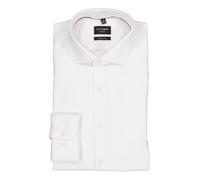 OLYMP Hemd Herren Extra Slim Fit Langarm Baumwoll-Stretch weiß, 38